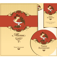 Fruit menu vector image