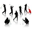Golf vector image