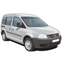 Minivan vector image