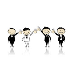 Stag party vector image