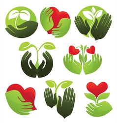 Concept of life and nature vector image