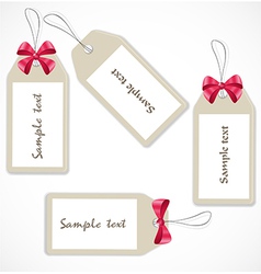 Discount tags vector image
