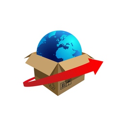 Cargo vector image