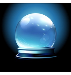 Crystal ball vector image