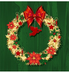 Christmas decoration vector image