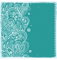 Beautiful ornament vector image