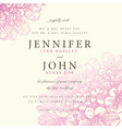 Floral document vector image