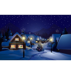Winter vector image