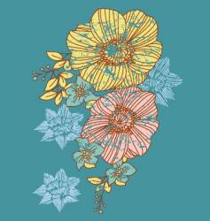 Strange flower Strange flower vector image