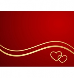 Valentines background vector image