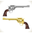 Revolver Gun vector image