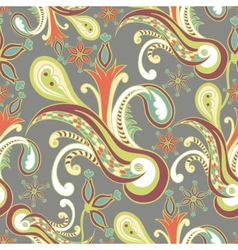 Vintage ornament seamless texture vector image