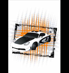 Sport car vector image