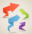 Arrows vector image