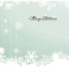 Christmas background vector image
