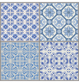 Seamless Vintage Background Collection vector image
