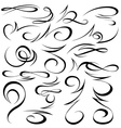 Calligraphic Elements vector image