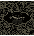 Dark vintage abstract background vector image