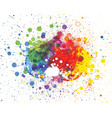 Abstract spots background with place for your text vector image