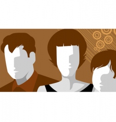 Family vector image