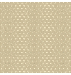Seamless polka dots pattern vector image