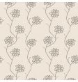 Floral seamless pattern vector image