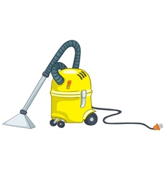 Cartoon appliences vacuum vector image