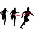 Runners Runners vector image