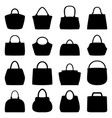Set of women bags vector image