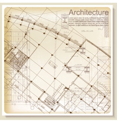 Architecture Plans vector image