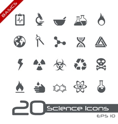 Science Basics Series Science Basics Series vector image