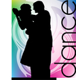 Dancing couple vector image