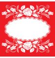 Rose background vector image