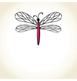 Dragonfly vector image