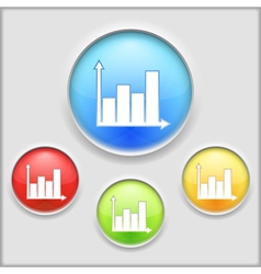 Chart Icon vector image