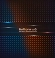 Dots background vector image