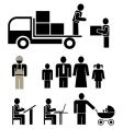Pictograms vector image