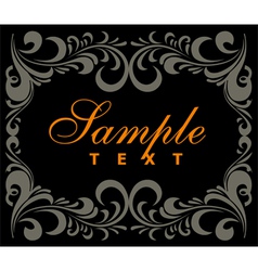 Vintage style signs vector image
