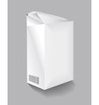 Cardboard carton vector image