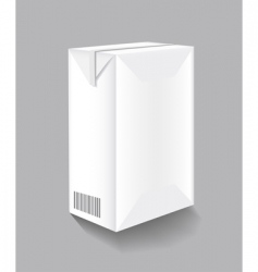 Drink carton vector image