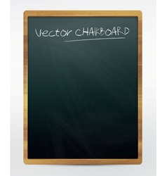 Chalkboard vector image