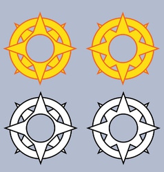 Tribal medallion Tribal medallion vector image