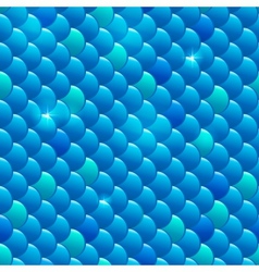 Seamless river fish scales vector image