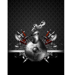 Ornate frame vector image
