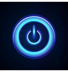 Power button vector image
