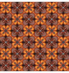Batik pattern vector image