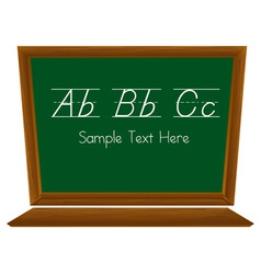 Blackboard vector image