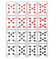 Playing cards vector image