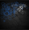 Industrial background vector image