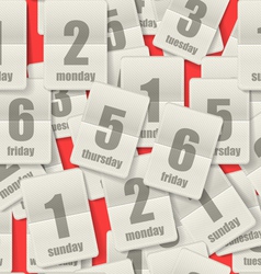 Calendar Page vector image